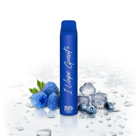 IVG Bar Einweg E-Zigarette Blue Raspberry Ice