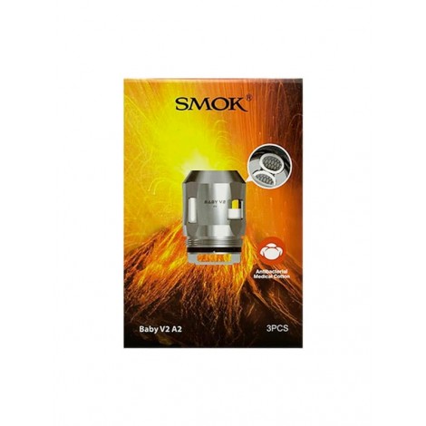 Smok Baby V2 A2 Mesh Coils Verdampferköpfe 0,2 Ohm Smok Baby V2 A2 Mesh Coils Verdampferköpfe 0,2 Ohm